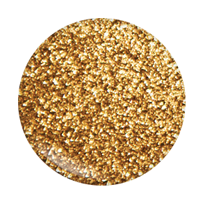 Glitterazzi - GLITTER clear with bold gold glitter Glossware Lipgloss